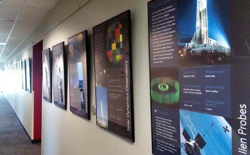 Space mission posters